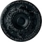 Ekena Millwork Granada Ceiling Medallion (Fits Canopies up to 7 1/8"), Hand-Painted Night Shade, 19"OD x 1 1/2"P CM19GANSF - alternate 1